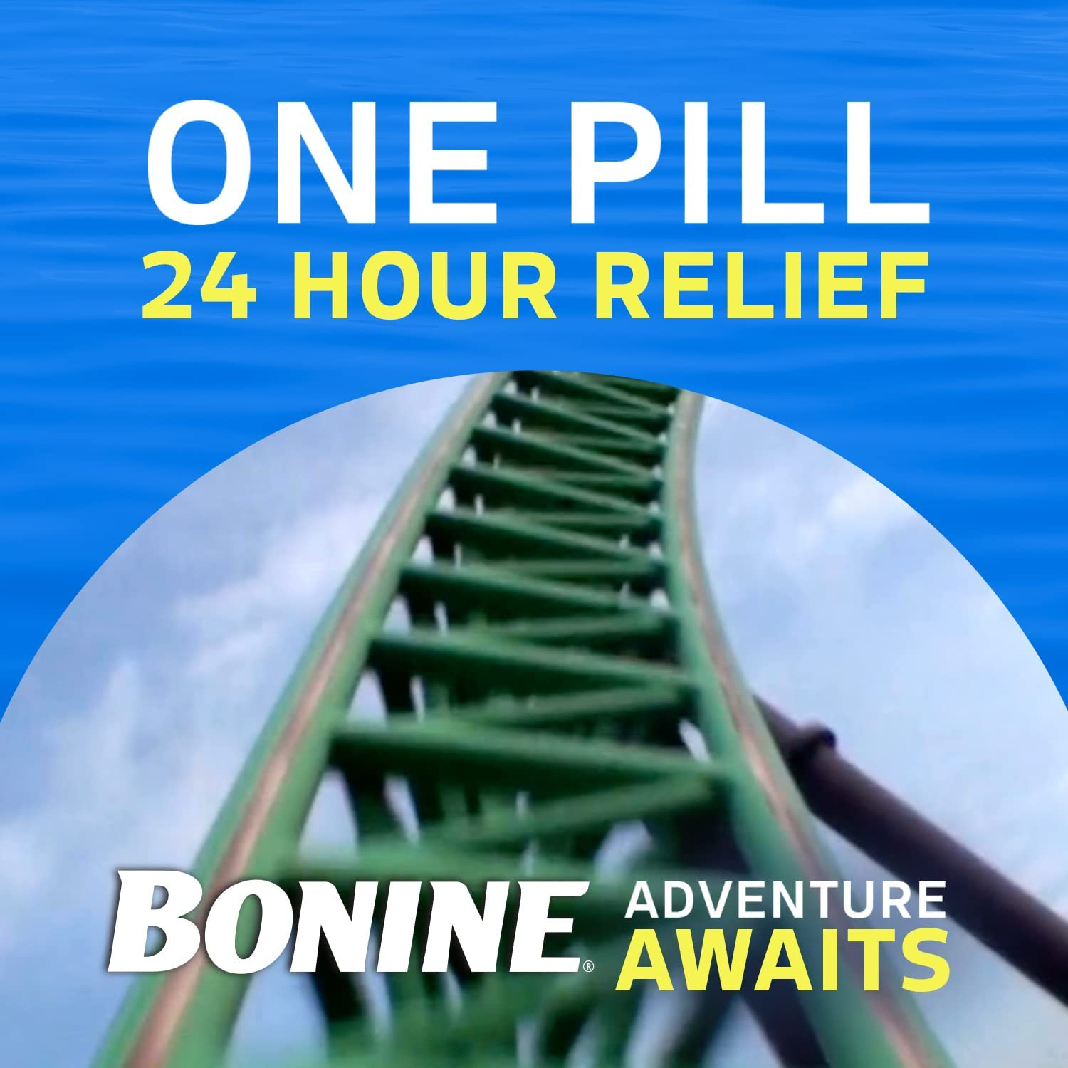 Bonine Motion Sickness Relief Chewable Tablets, Raspberry 16 + 12 ct, 2 Piece