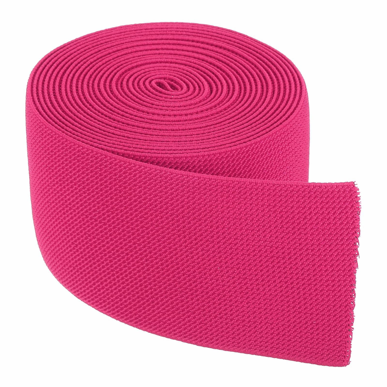 Elastic Bands for Sewing 3 Inchx5 Yards Rose Red Knit Elastic Spool