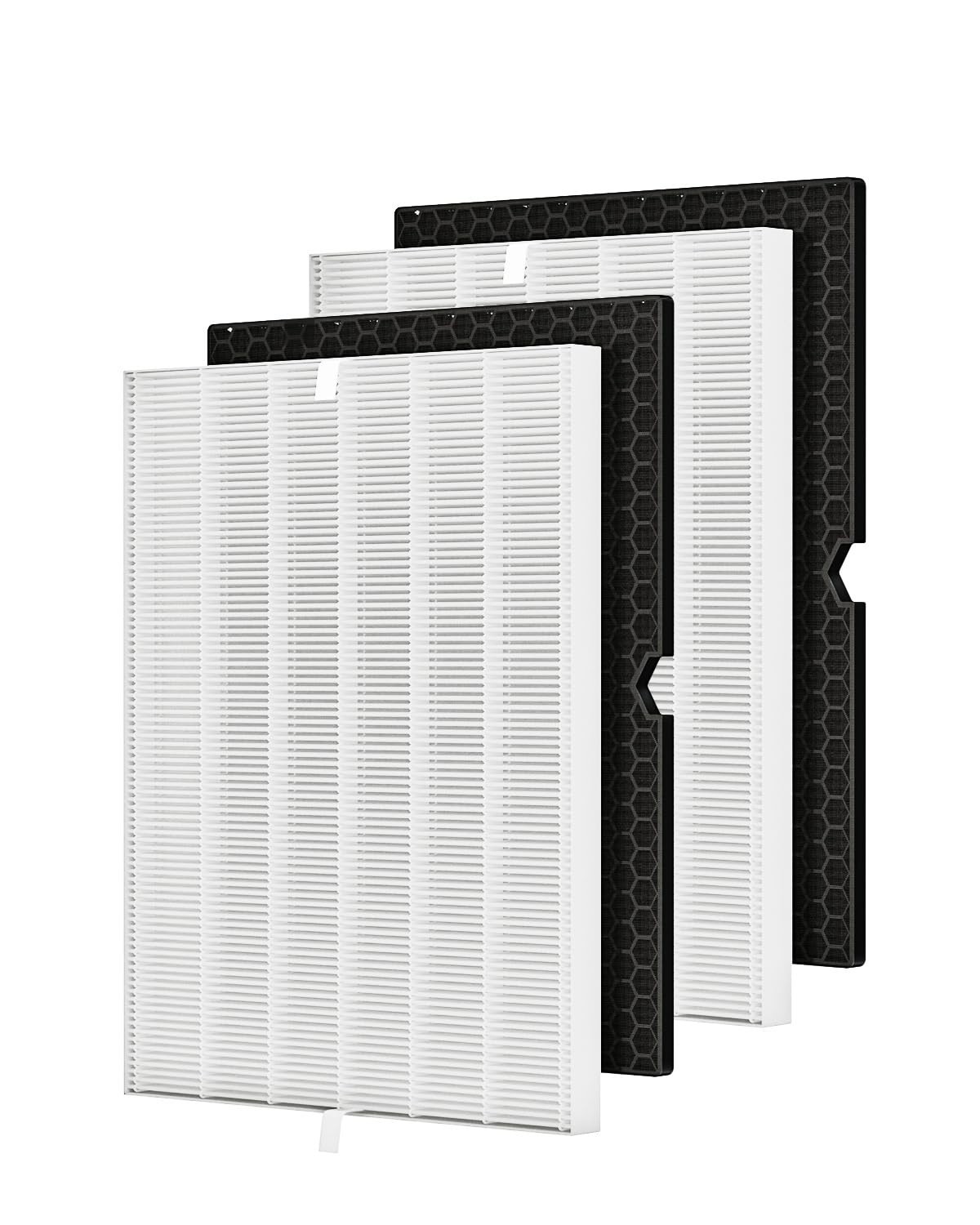 2 Set 5500-2 True Hepa Air Purifier Replacement Filter For Winix 116130 Filter H