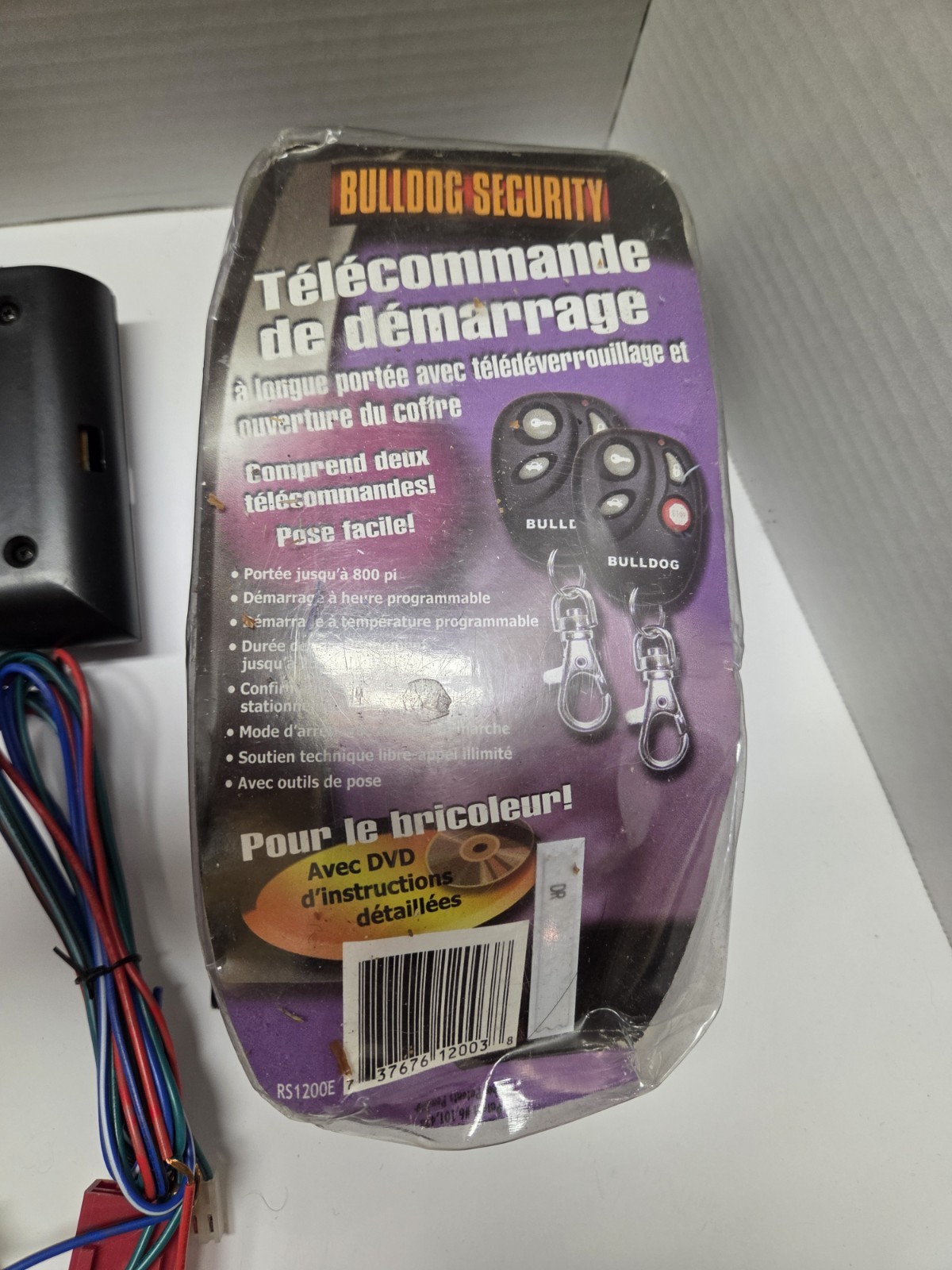 BULLDOG SECURITY Remote Starter, Keyless Entry & Remote RS1200E