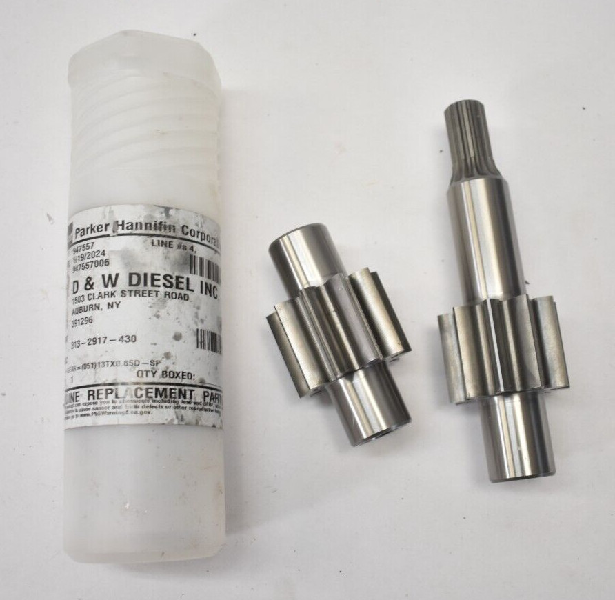 Parker Hannifin Gear Set Shaft Replacement Genuine OEM 3132917430 7/8"