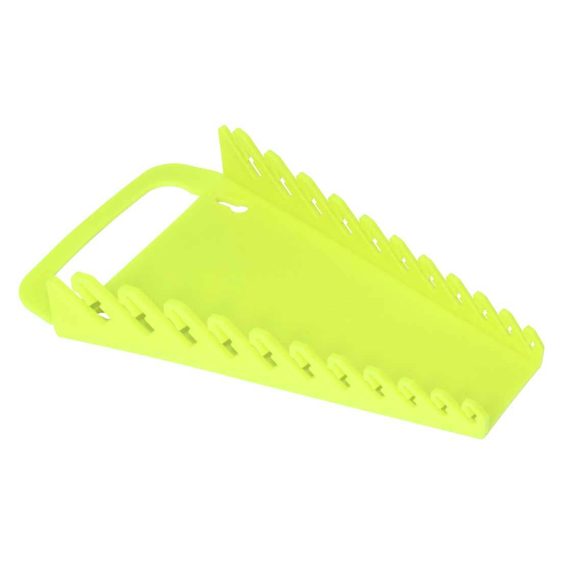 Ernst 5083HV 11 Tool Gripper Wrench Organizer HI-VIZ Soft Plastic Holder