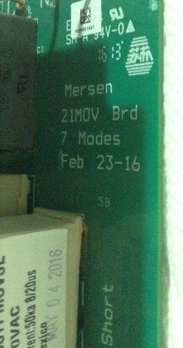 Mersen 03-2016 MOV 21 Board assy
