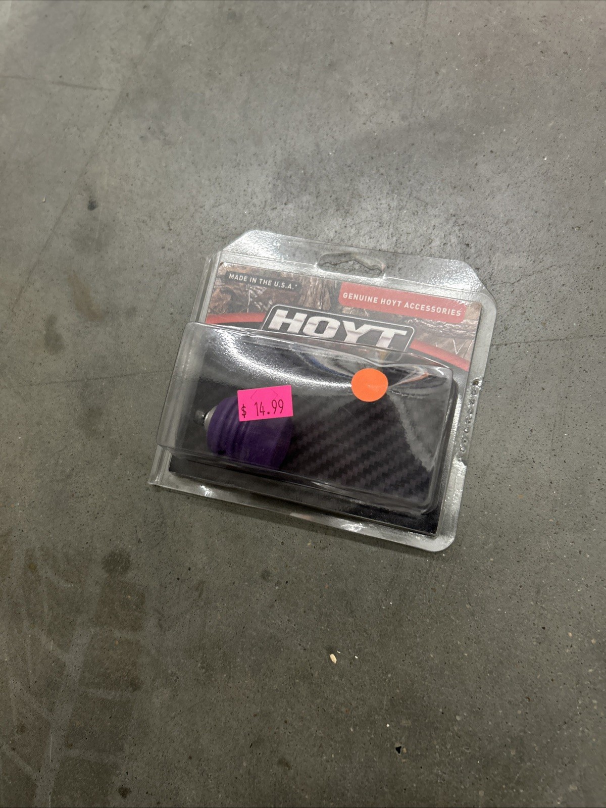 Hoyt Archery Stealth Shot Co Mold String Stop Bumper Purple New NIP