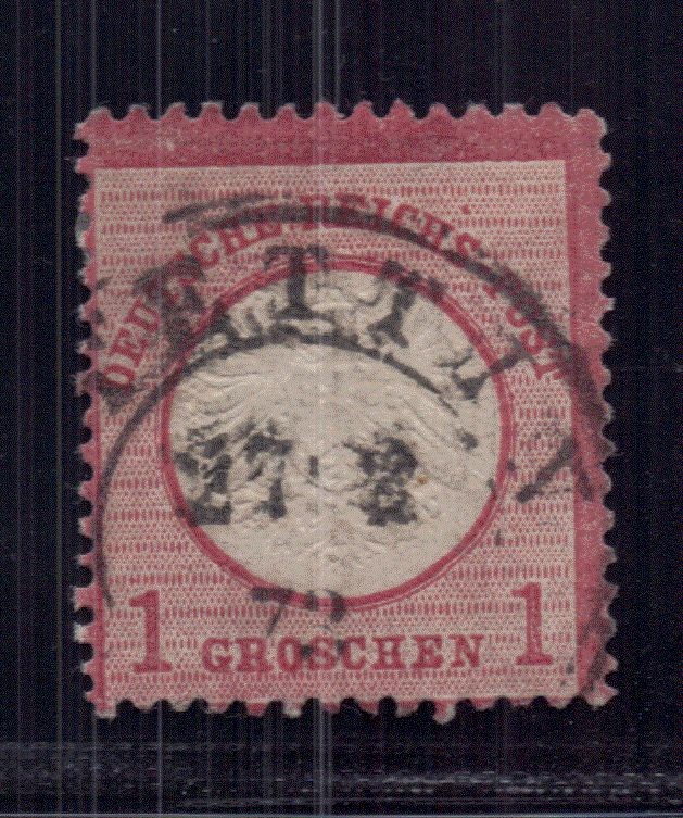 German Reich Michel number 19 stamped