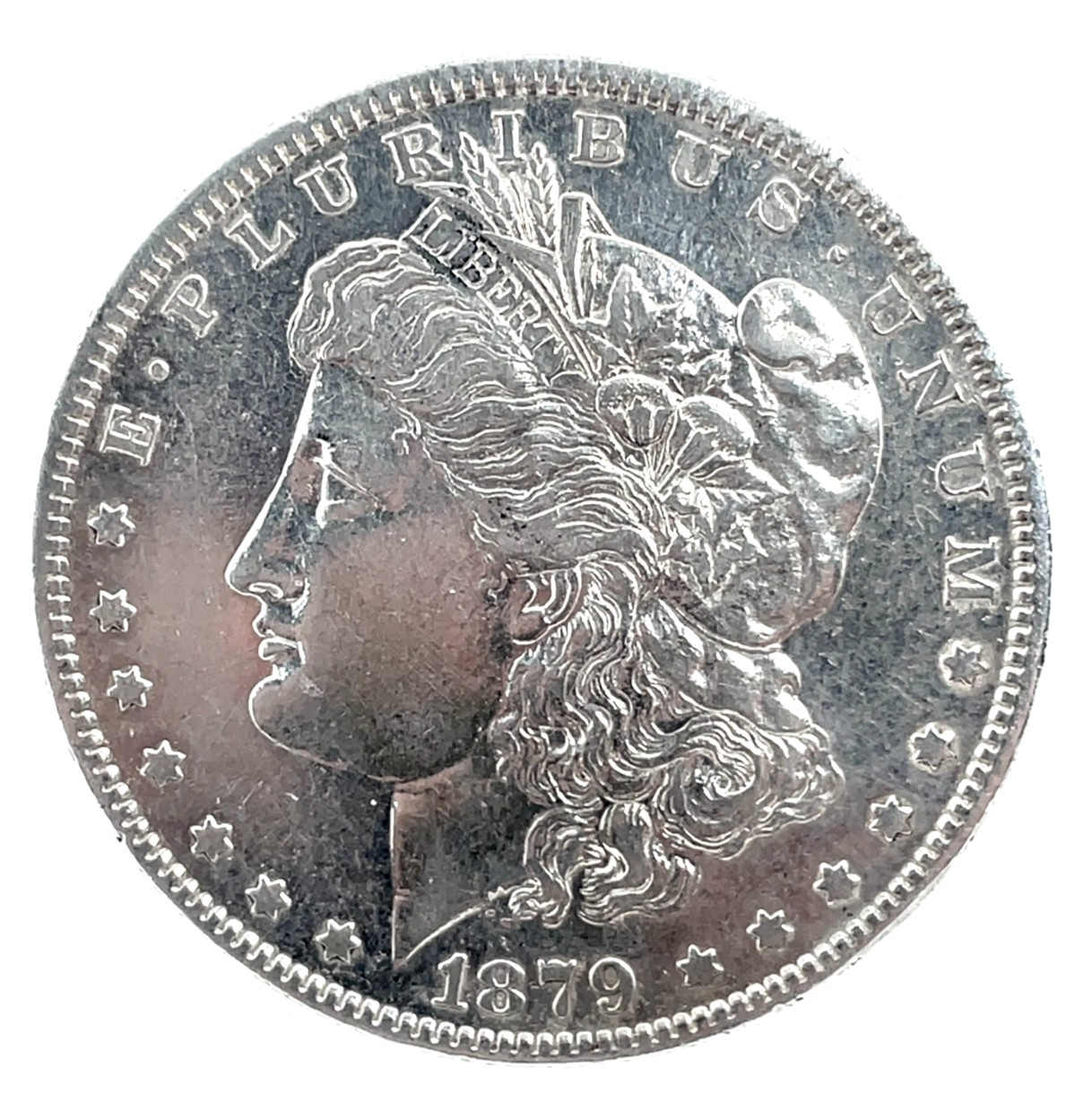 1879 O Morgan Dollar Looks - PL VAM-4 Horizontal O Top 100  Silver $1 U.S # 2607