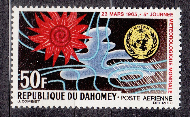 W DAHOMEY C025 FIFTH WORLD METEOROLOGICAL DAY