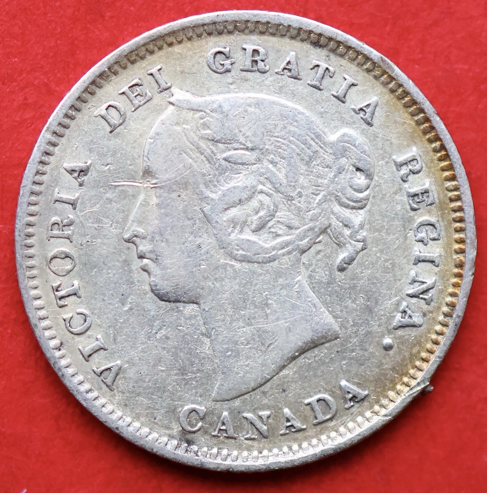 1888 Canada 5 Cents - VF - Lot#12193