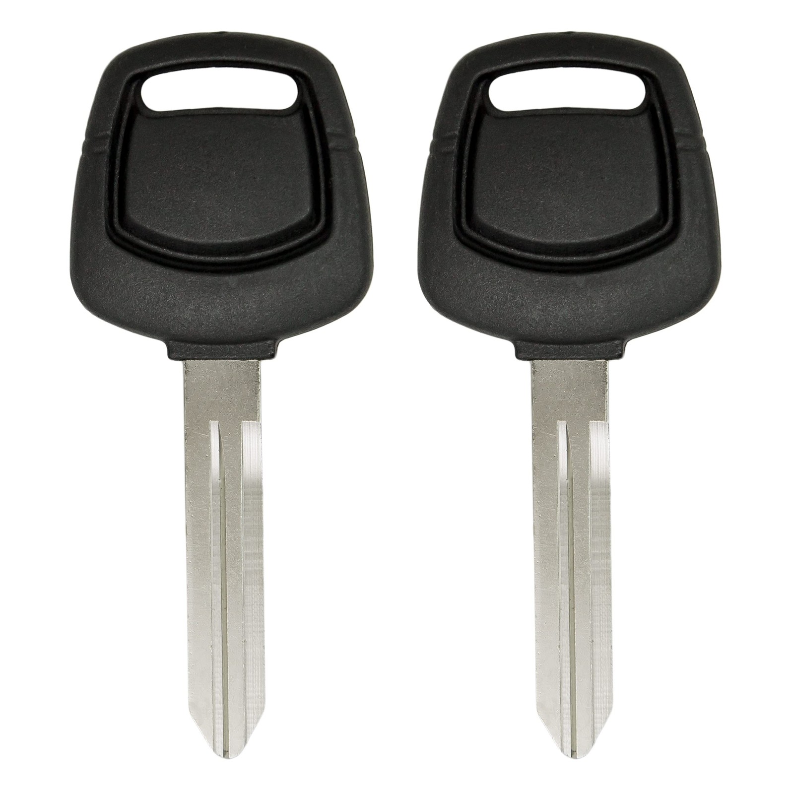 Replacement for New Uncut Transponder Ignition 4D60 Chip Car Key NI02T (2 Pack)