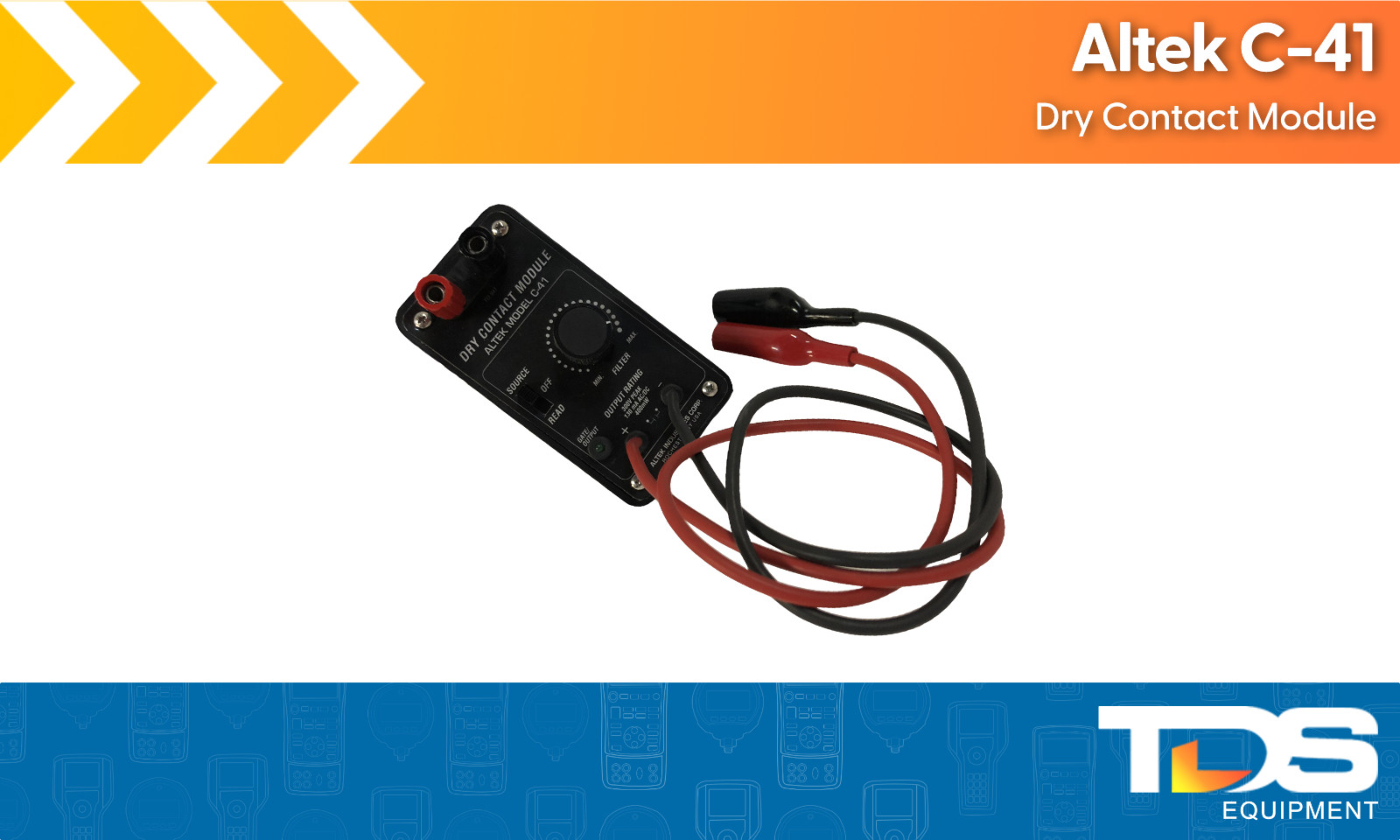 [USED] Altek C-41 Dry Contact Module + Performance Test Certificate