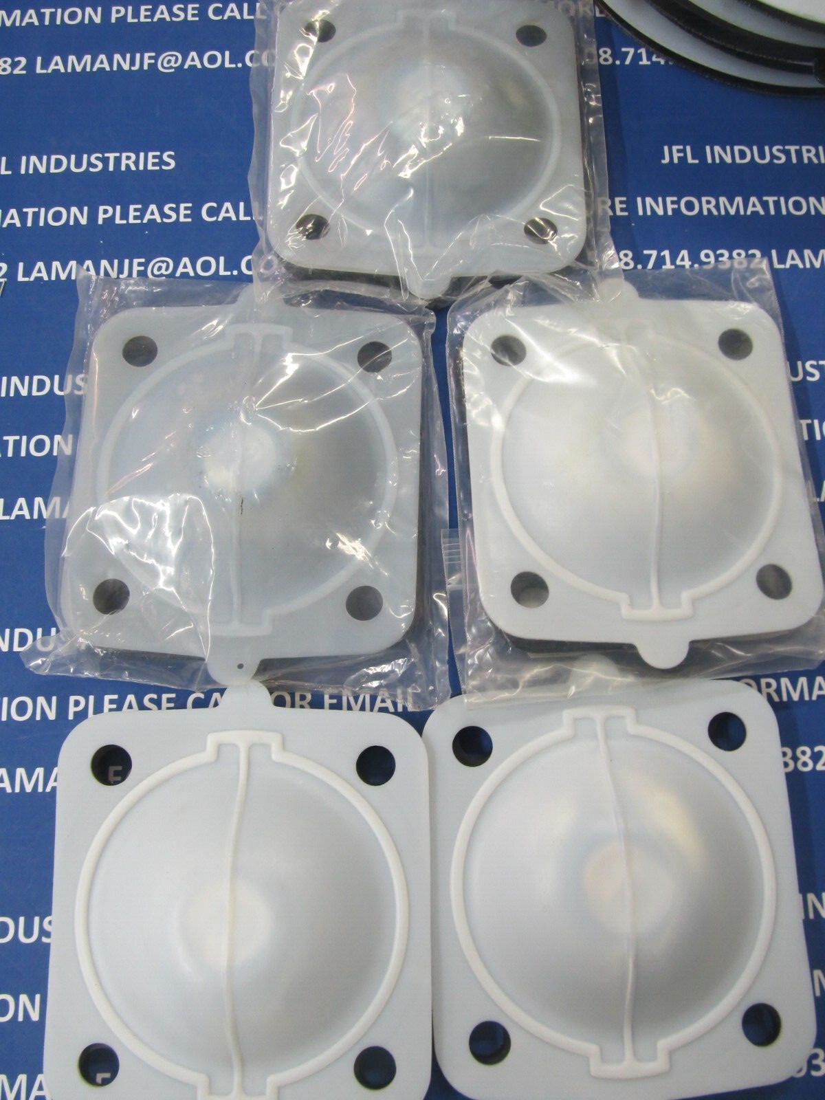 ITT Pure Flo 2.5" Diaphragm, Class VI, PTFE/EPDM New Unused Surplus
