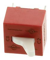 Grayhill 76STD01T Lot of 12. Single Position DIP Switch, DPDT, Form D