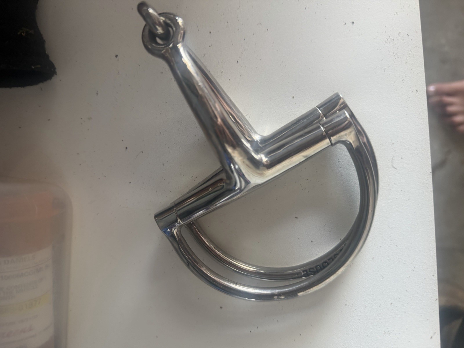 Mark Toulouse Dee Ring Snaffle Stainless Steel