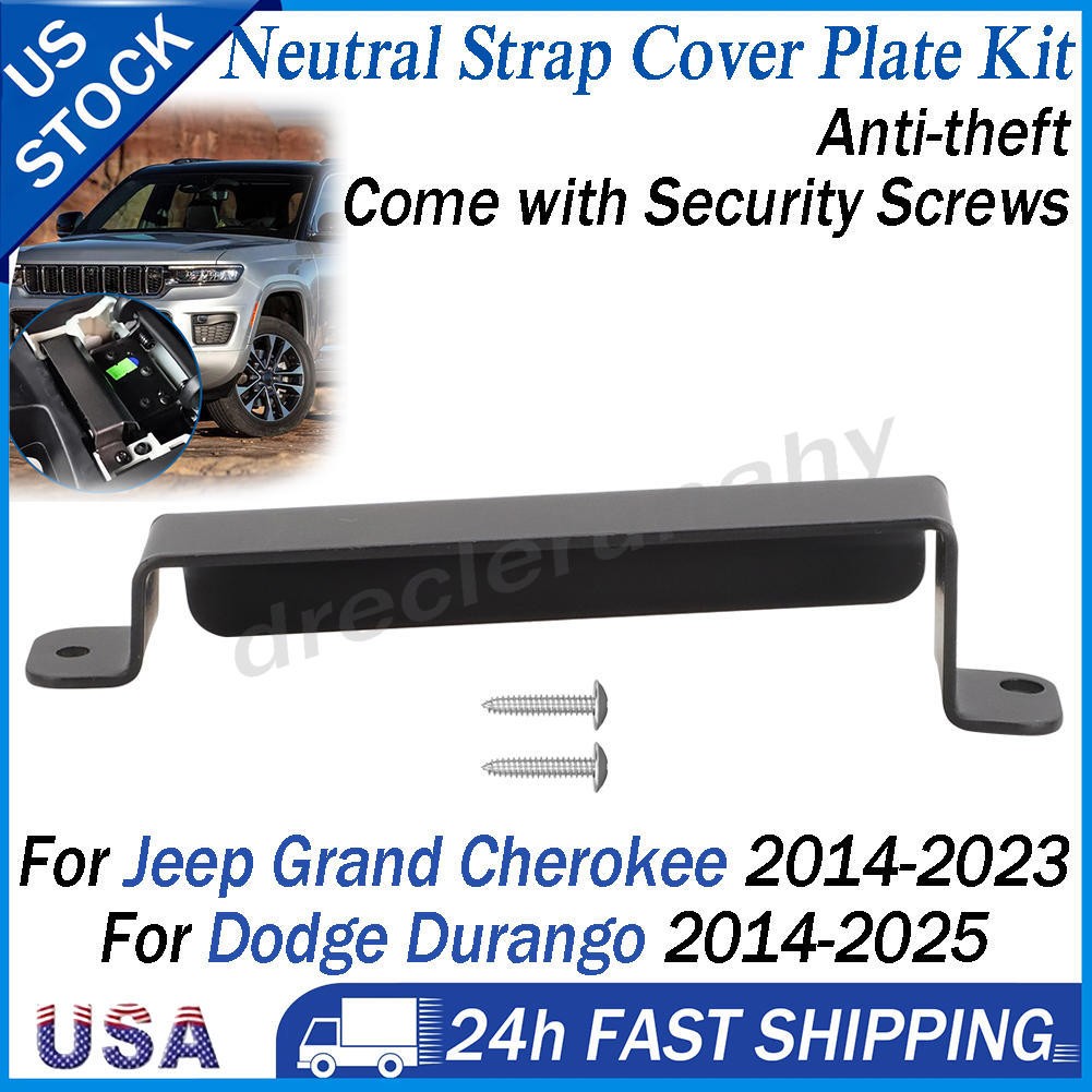 For Jeep Grand Cherokee Neutral Strap Cover Plate Kit For Dodge Durango 2014-25
