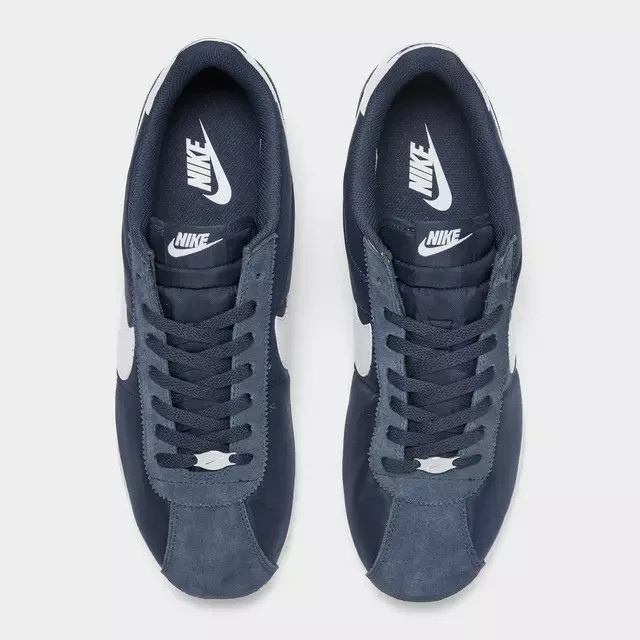Men's Nike Cortez TXT Sneakers Shoes - Midnight Navy White HF0263-400