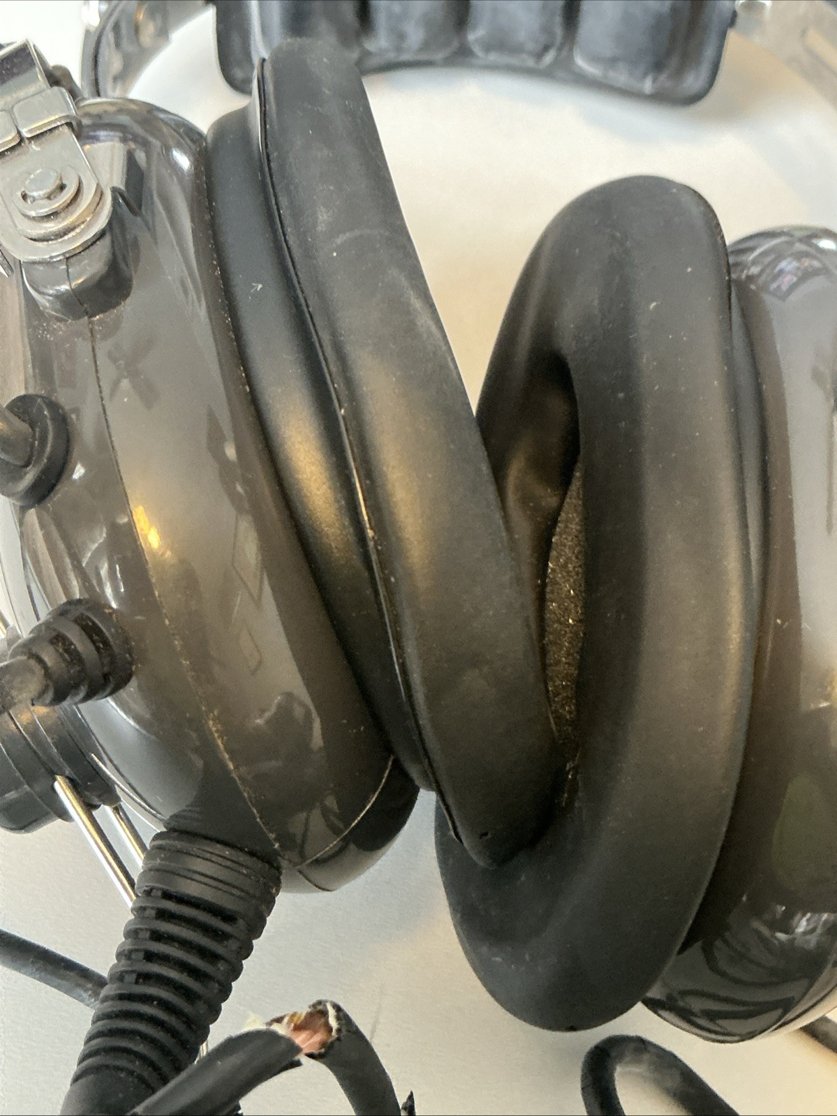 AVCOMM AC-200PNR Passive Aviation Headset Dual Plug