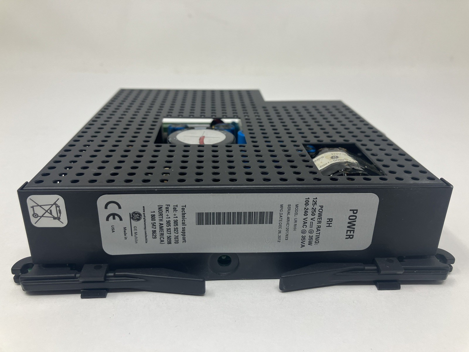 GE Power RH UR-RHH 125-250V 35W 100-240 VAC 35VA UR-RHH