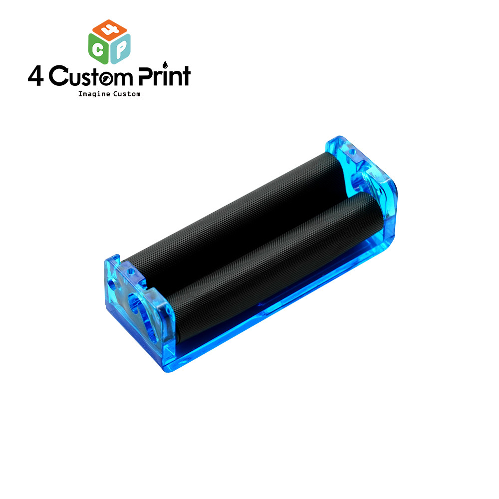 Blue 70mm Portable Plastic Automatic Cigarette Tobacco Rolling Machine US Stock