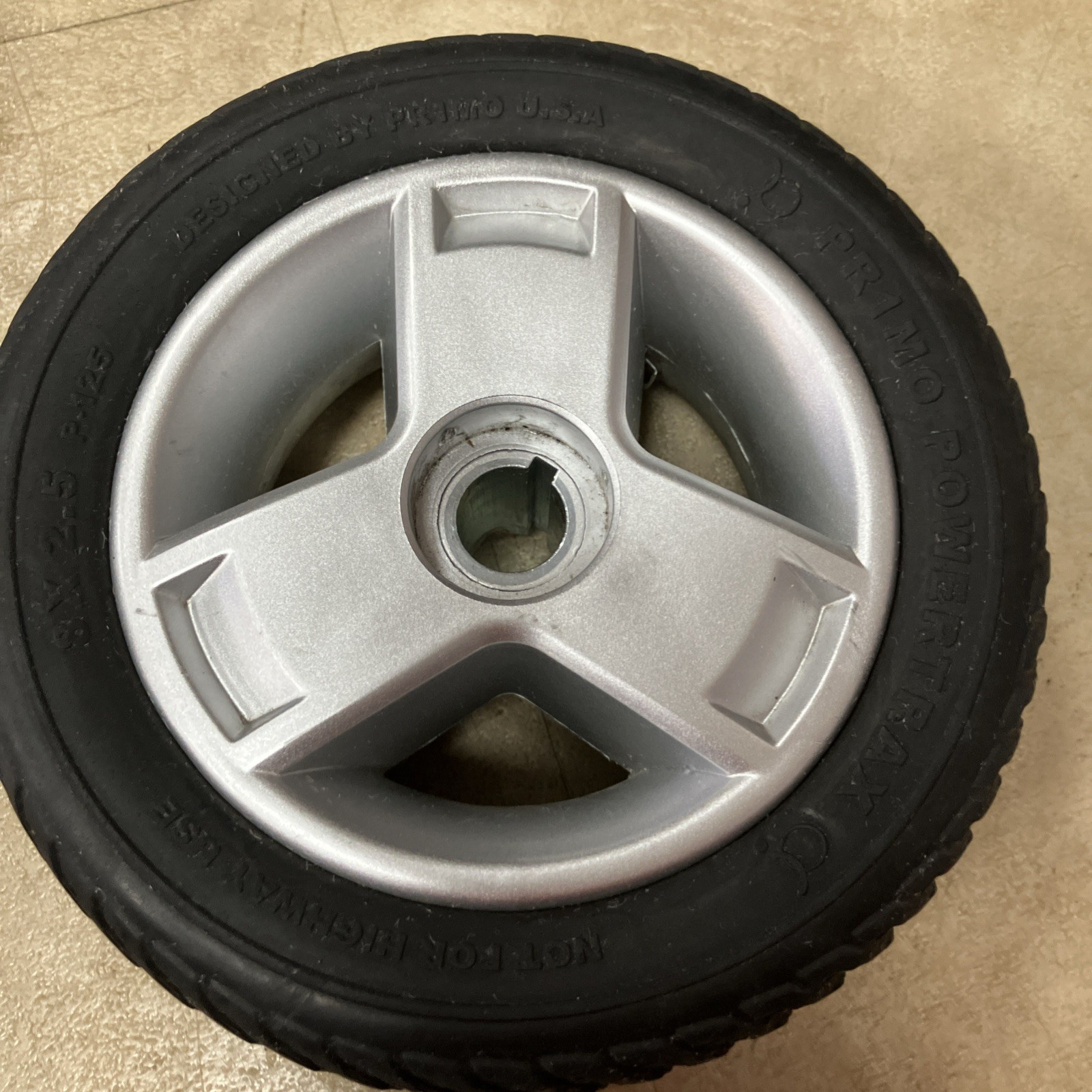 Pr1mo Powertrax 8 X 2.5 Rear Wheel For Pride Elite Traveller Mobility Scooter
