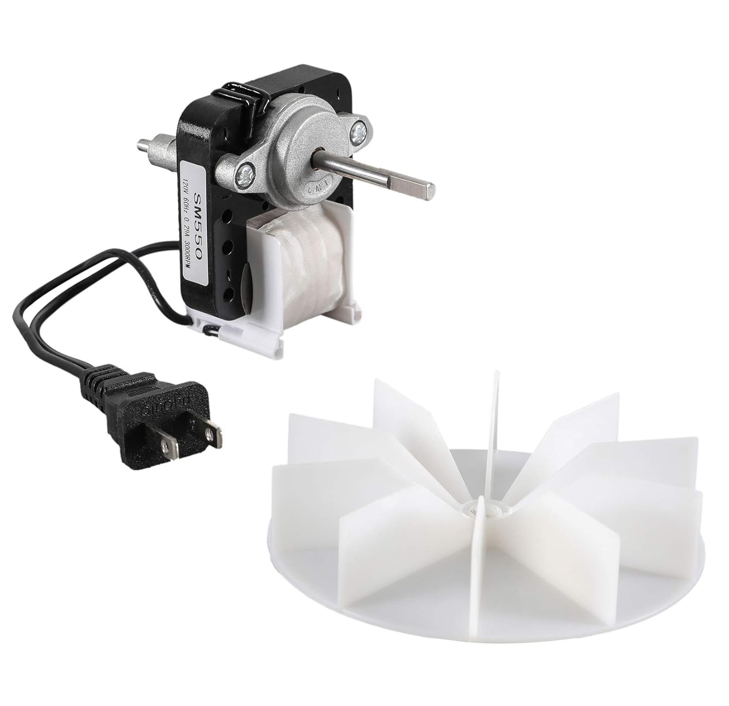 Universal Bathroom Vent Fan Motor Replacement Electric Motors Kit SM550