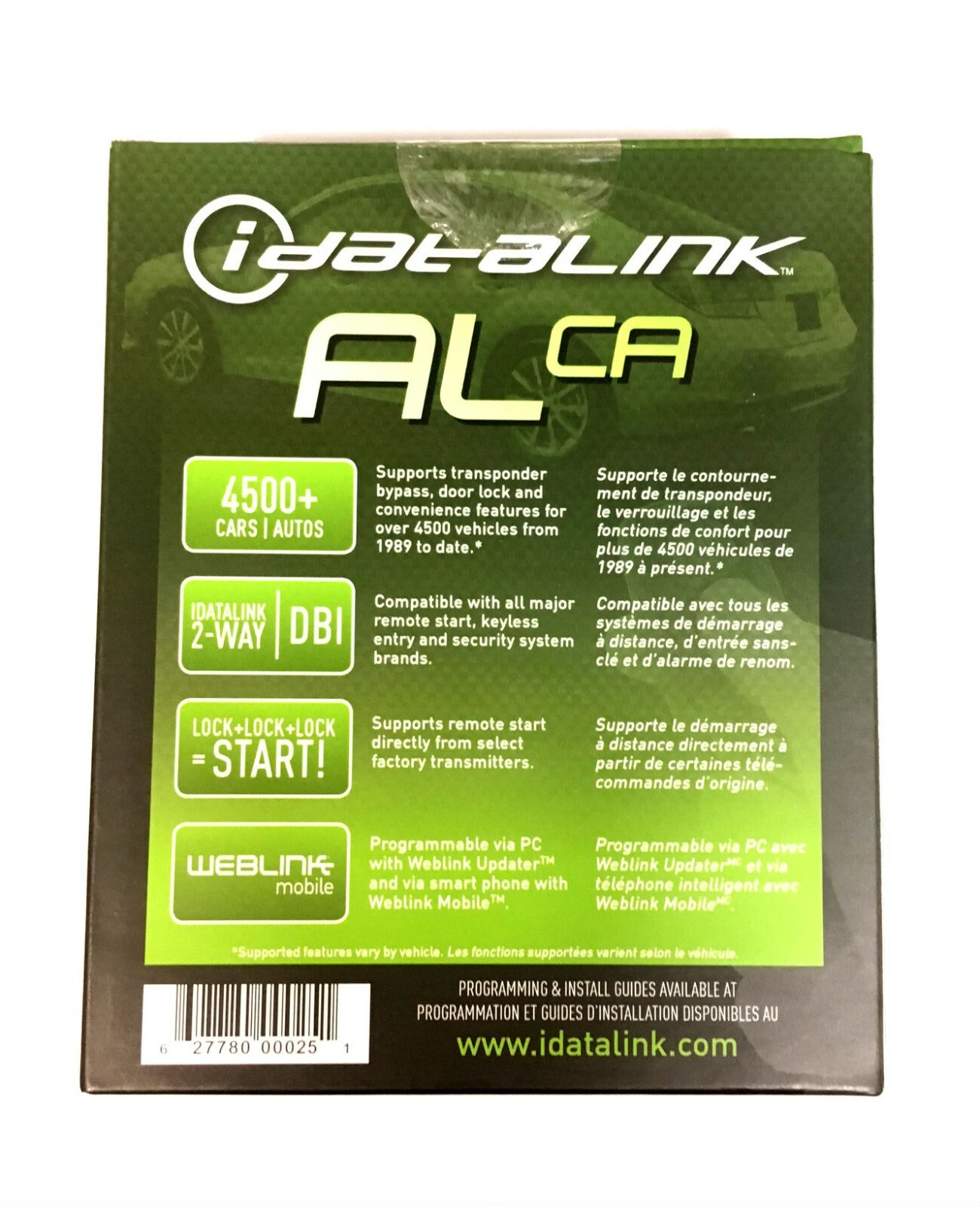 (4) Compustar CS925-S 1-Way Remote Car Starter + ADS-ALCA Bypass Module 4 PACK