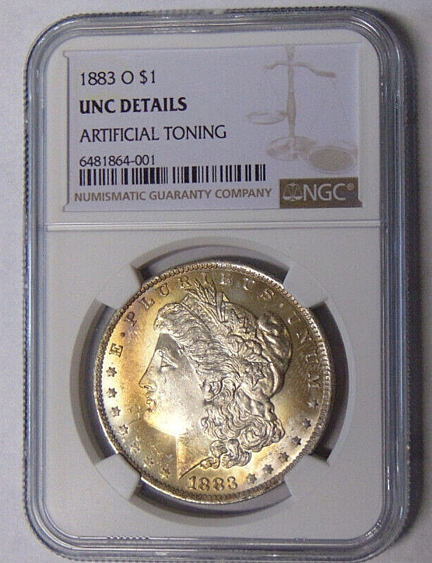NGC UNC Detail 1883-O Morgan Silver Dollar New Orleans Mint #6481864-001