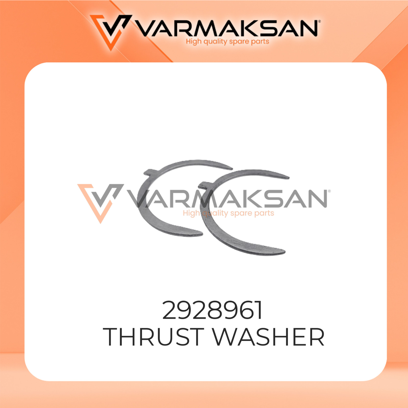 DEUTZ 2928961 THRUST WASHER