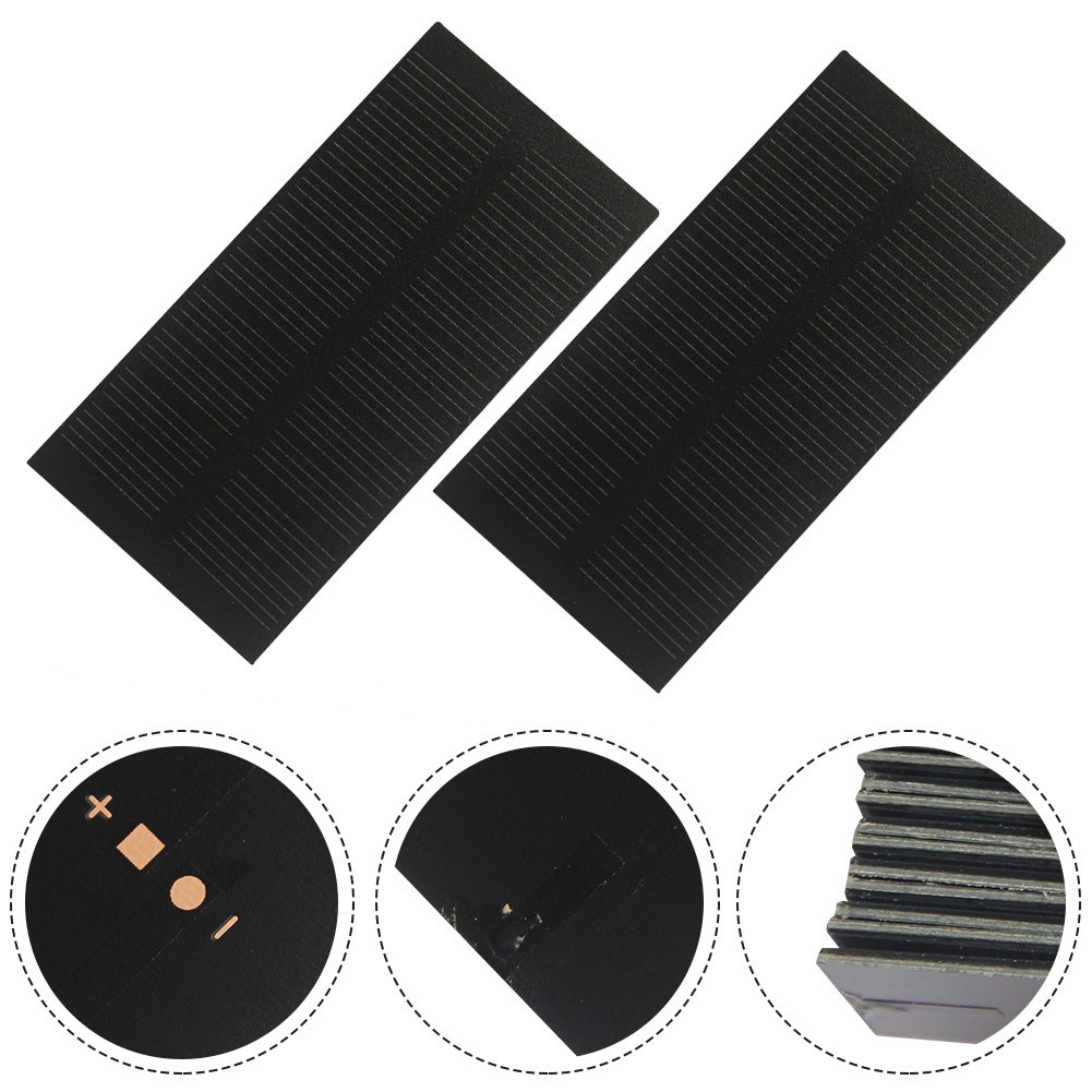 Efficient 0 5W 5V Solar Panel Charging Board for Small Solar Battery Chargers