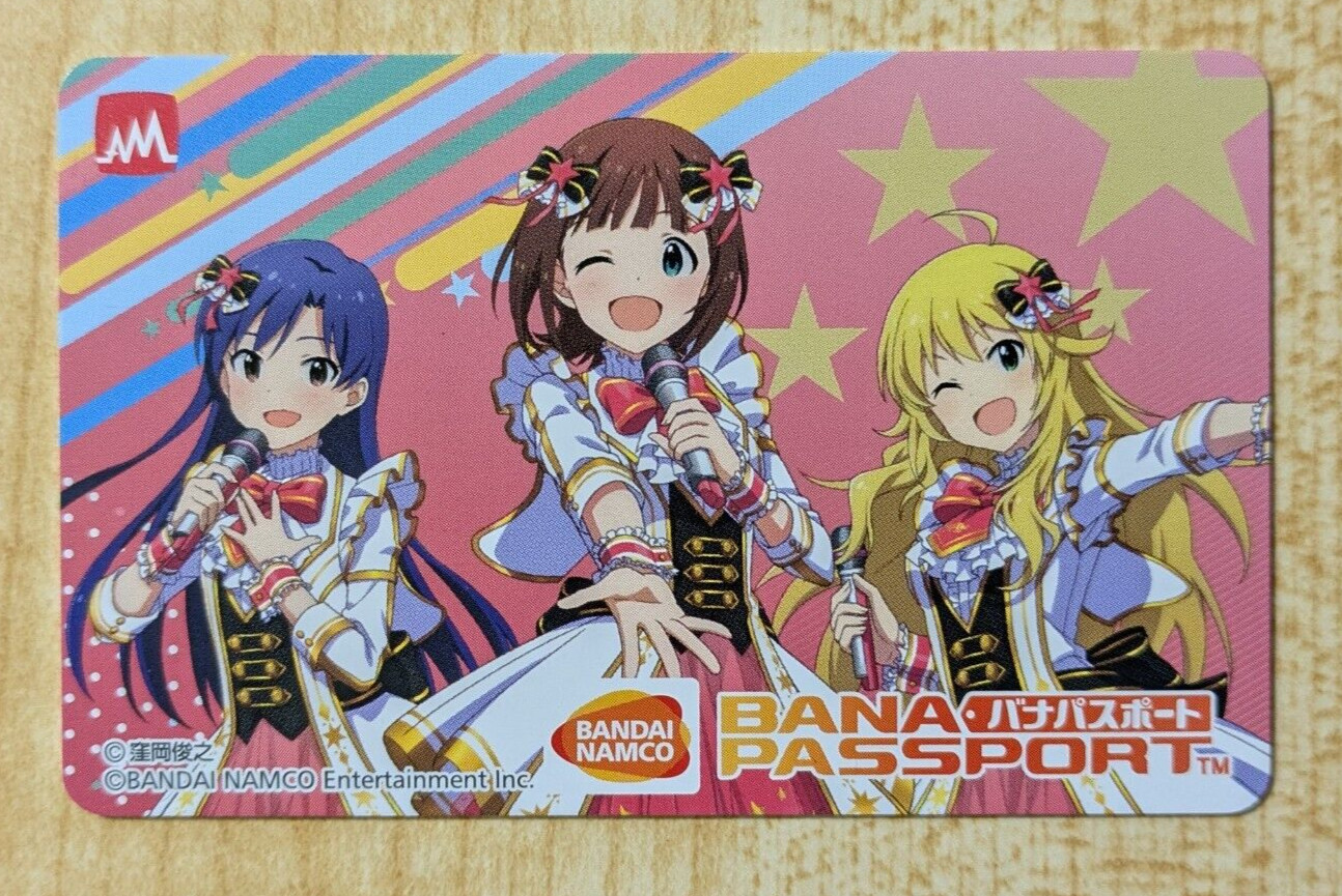 SHIPS FROM USA NEW Bandai Namco BANAPASSPORT Card The Idolmaster Amusement IC