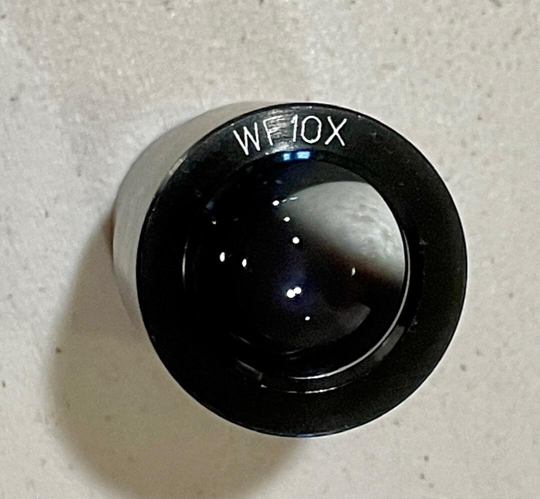 Vintage WF10X Microscope Eyepiece Lens Japan