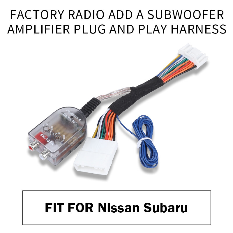 Radio Add Amplifier Subwoofer Harness For Infiniti G35 G25 G37 FX35 For Nissan