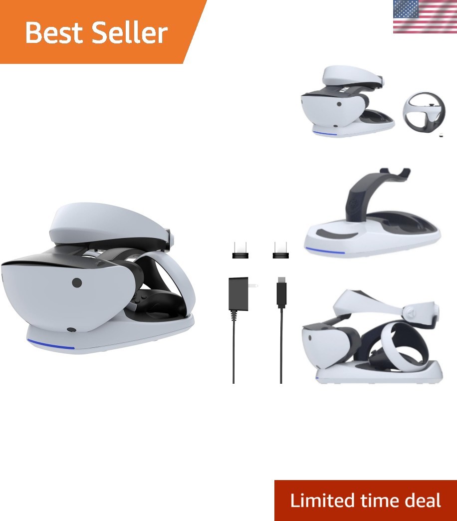 PSVR2 Showcase  Charging Station and Display Stand – Fast Charge with Magneti...