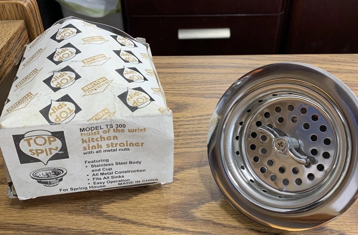 Top Spin MODEL TS 300 Kitchen Sink Strainer