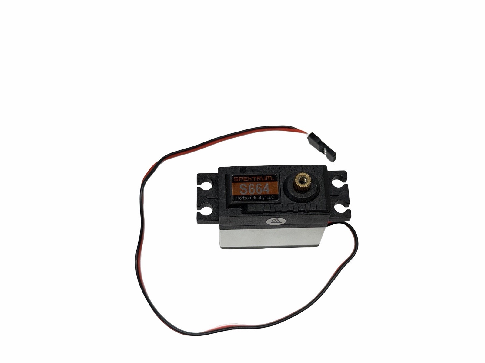 Spektrum S664 Standard Waterproof Metal Gear Steering Servo (25T) Rc Part #18012