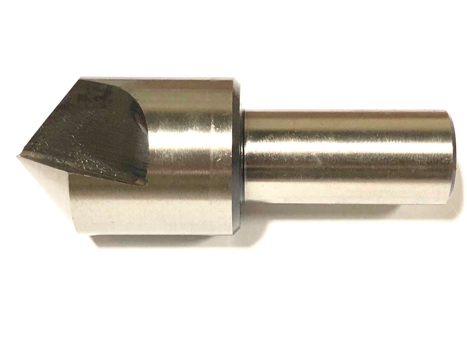 1-1/4" x 3/4" Countersink Single Flute 100 Degree High Speed Steel