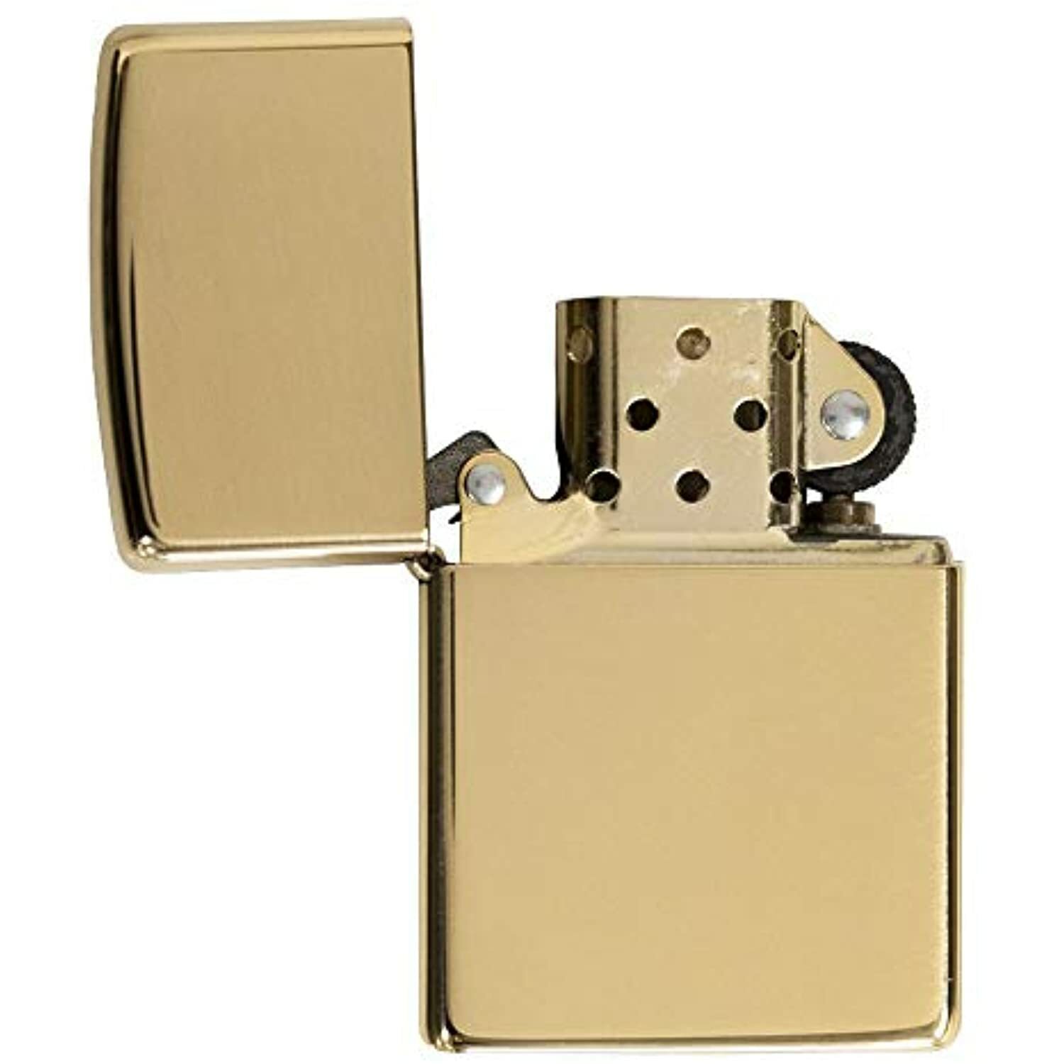 Zippo 254B High Polish Brass Pocket Lighter