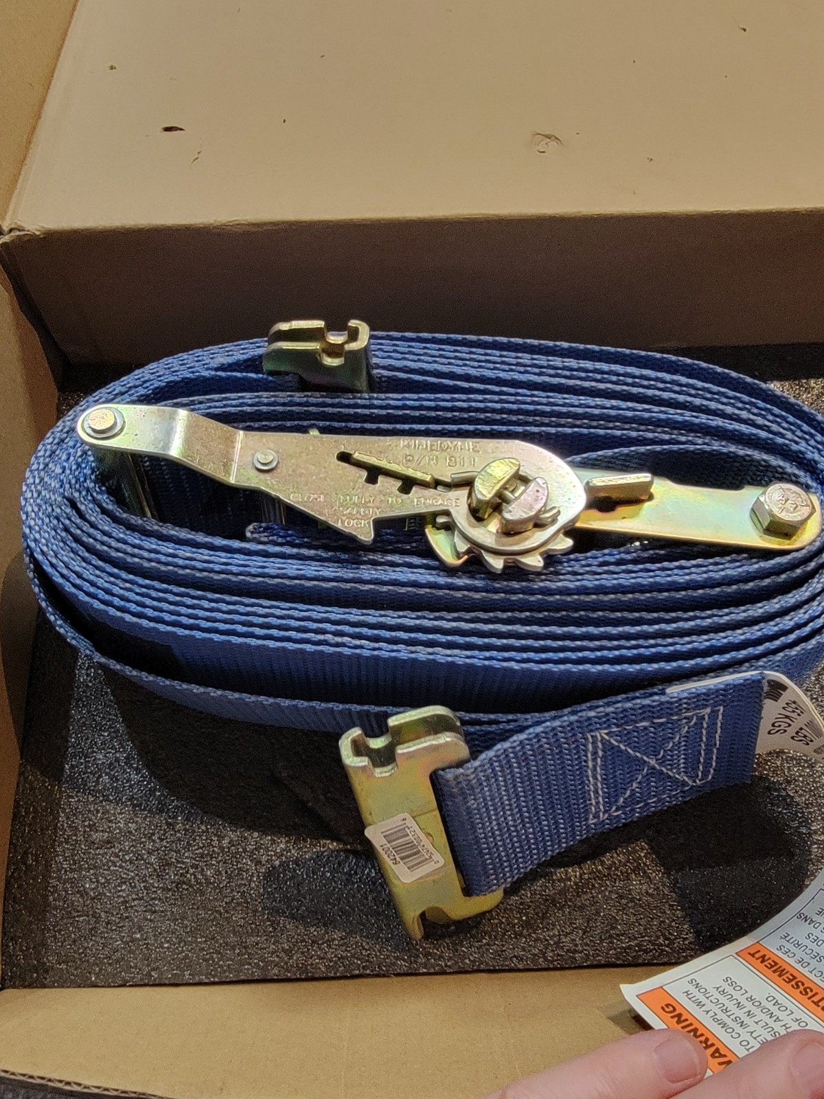 Kinedyne Cargo Ratchet Strap 2" X 16FT  1000lb / P/N 811