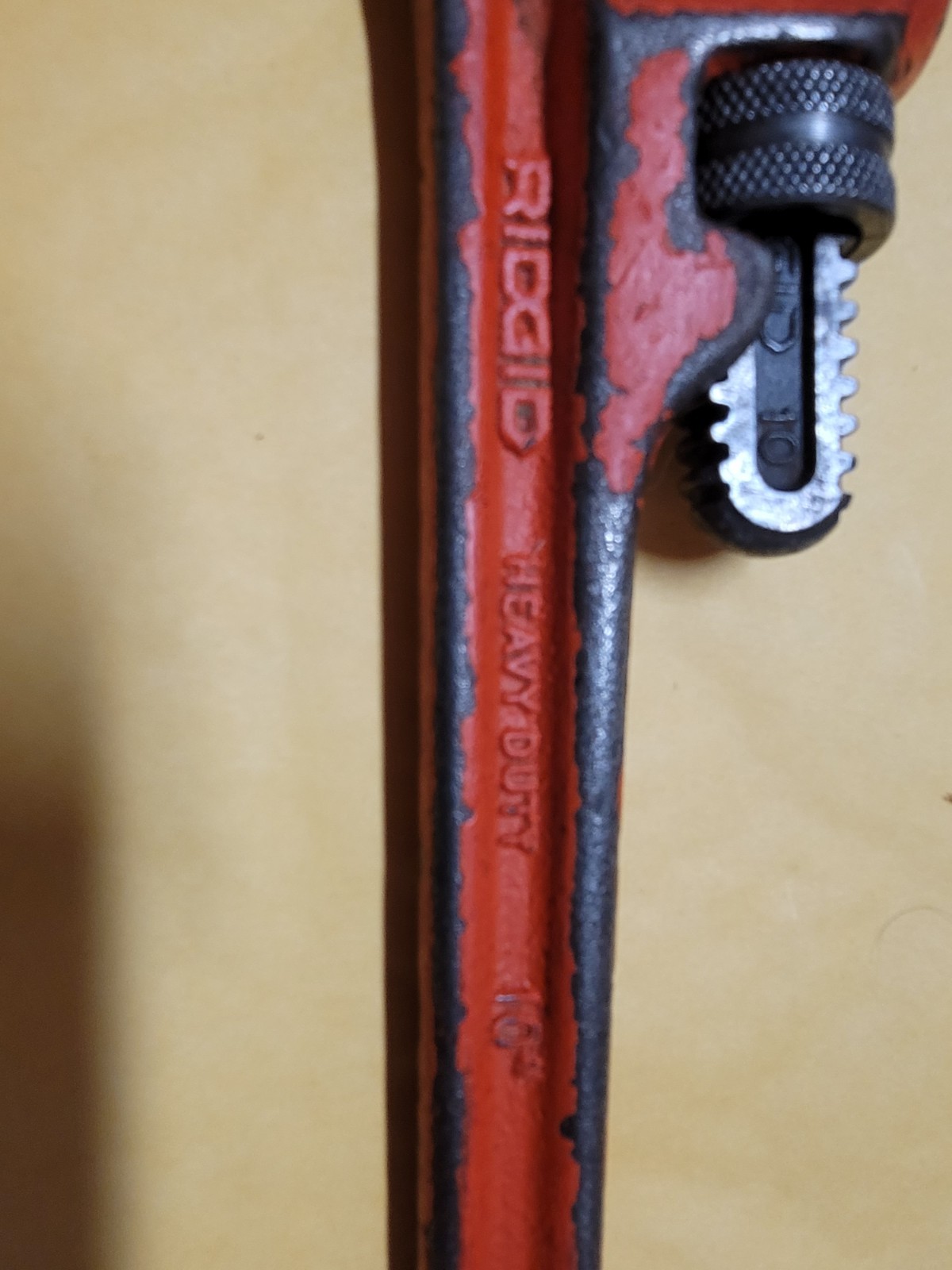 Ridgid 10 Inch Pipe Wrench