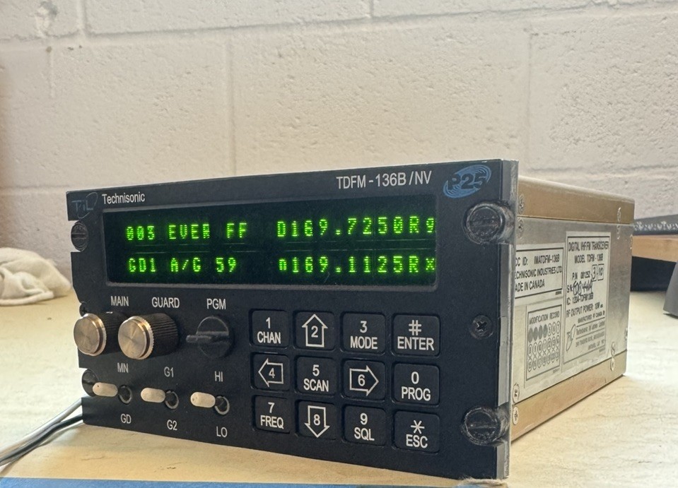 Technisonic TDFM 136B P/N 081252-3-10.NIGHT VISION UNIT.