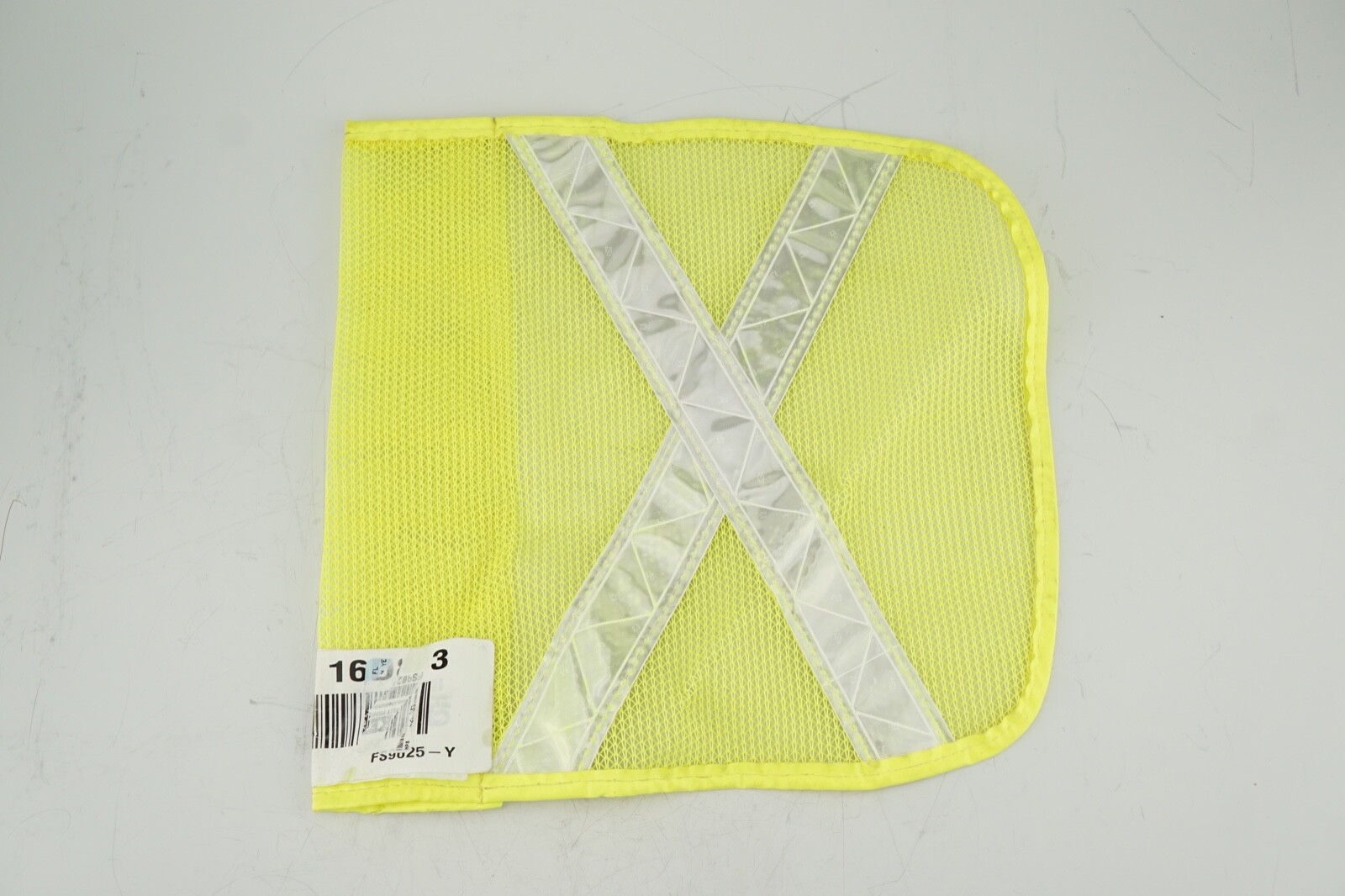 CHECKERS INDUSTRIAL PROD INC FS9025-Y HD Flag,Reflexite X,12x12 In, Yellow
