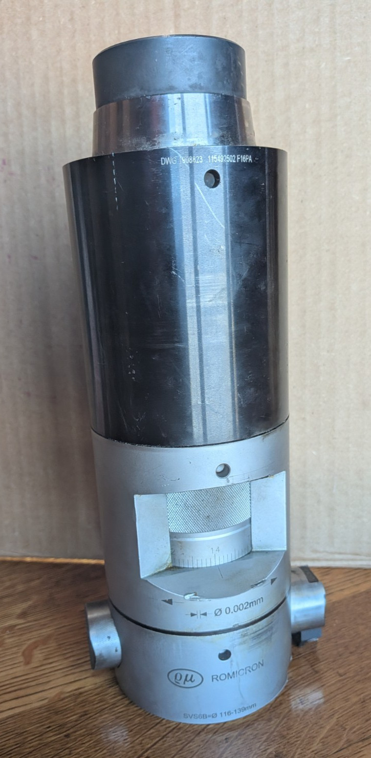 KENNAMETAL ROMICRON KR63SVS6B126M FINE BORING HEAD, 116-139mm
