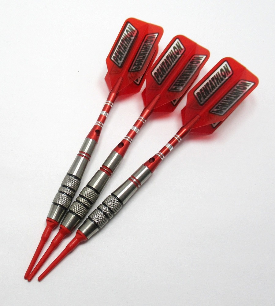 Ruthless DV6 18g Soft Tip Darts 80% Tungsten + Bonus MACH III Darts Tracking