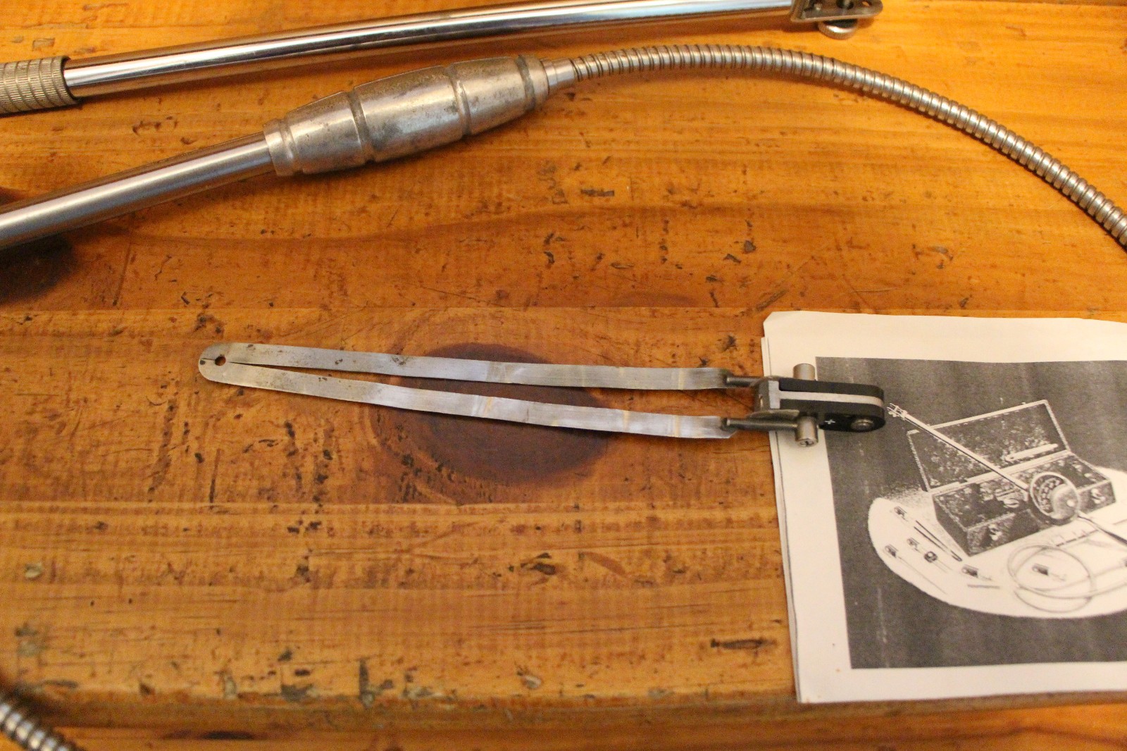 Vintage Alnor Pyrocon Thermocouple Pyrometer Surface Temperature Kit with case