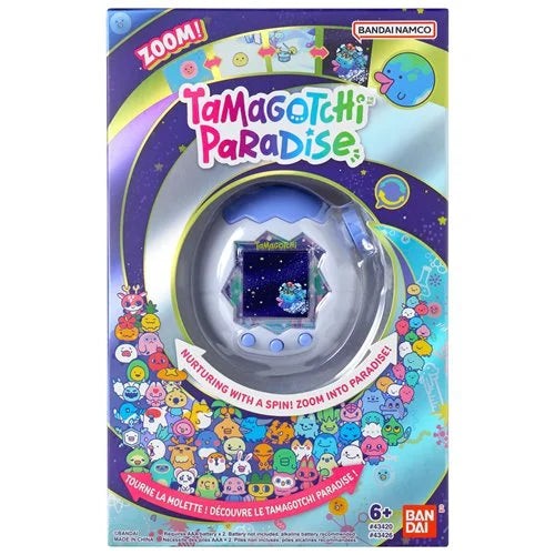 Tamagotchi Paradise White Glacier Digital Pet