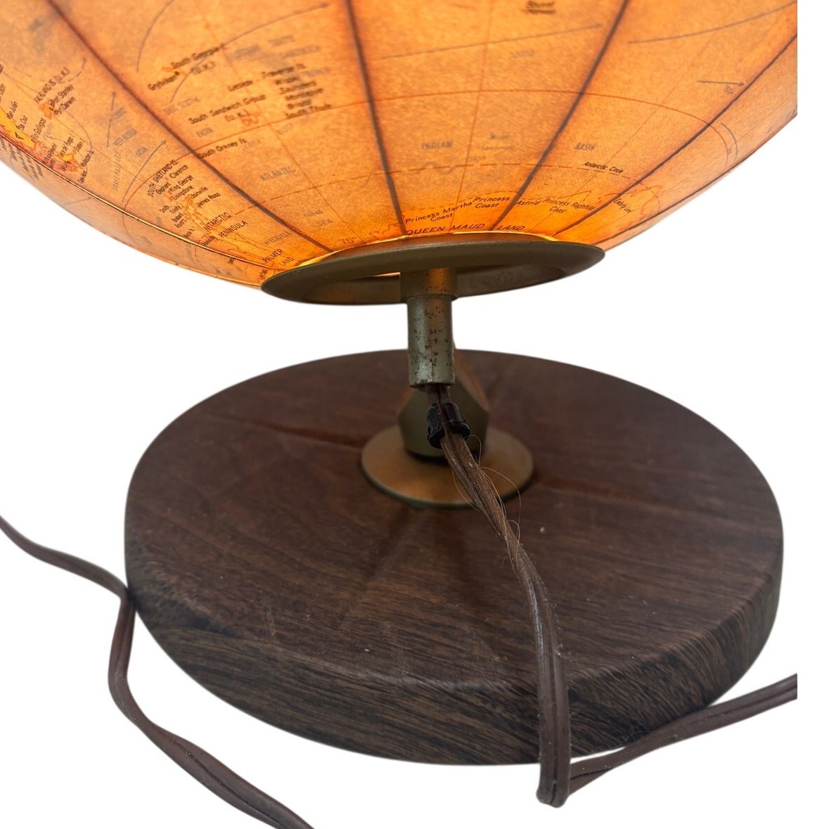Replogle 12” Illuminated World Globe Wood Base