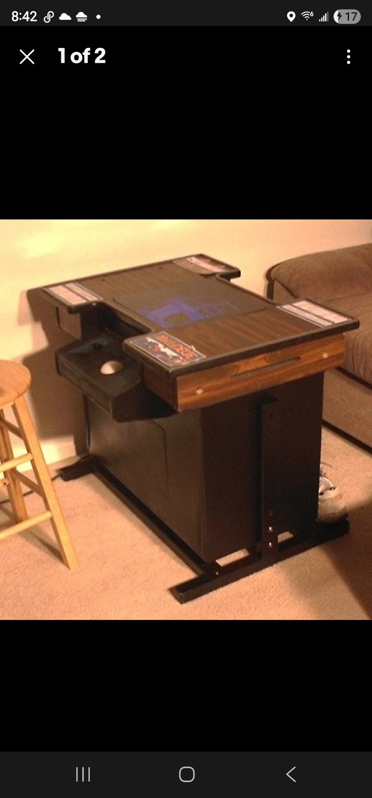 MILLIPEDE ARCADE COCKTAIL MACHINE by ATARI 1980 (Excellent Condition) *RARE*