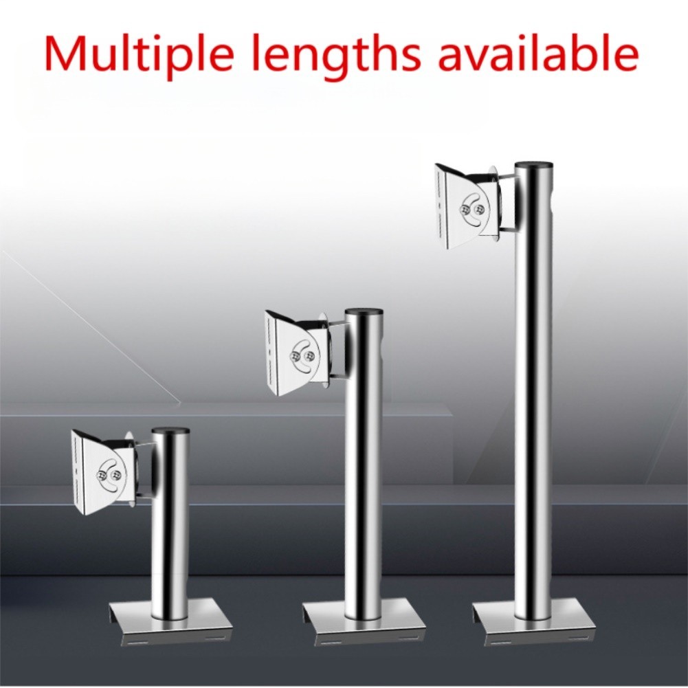 L Shaped Stainless Steel Bracket for Outdoor Security Camera Installation