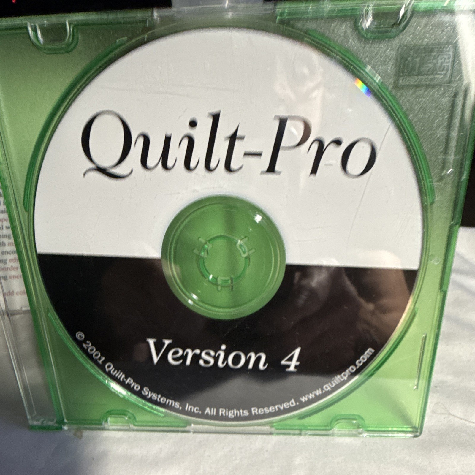 Quilt-Pro Systems Quilt-Pro Version 4 Office Software Suite CD Windows English