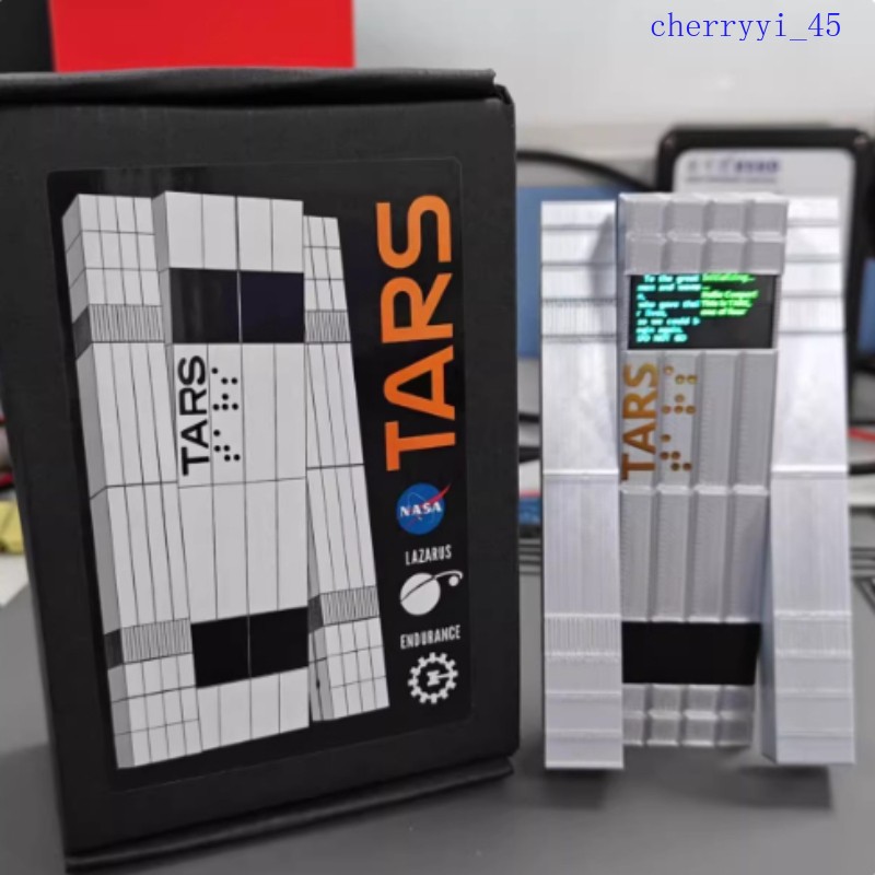 Interstellar TARS Robot Collectible Movie Merch With Screen Movie-Accurate Gift