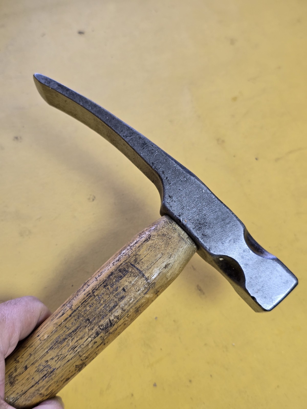 Vintage Bricklayers Brickies Hammer Masonry Hammer